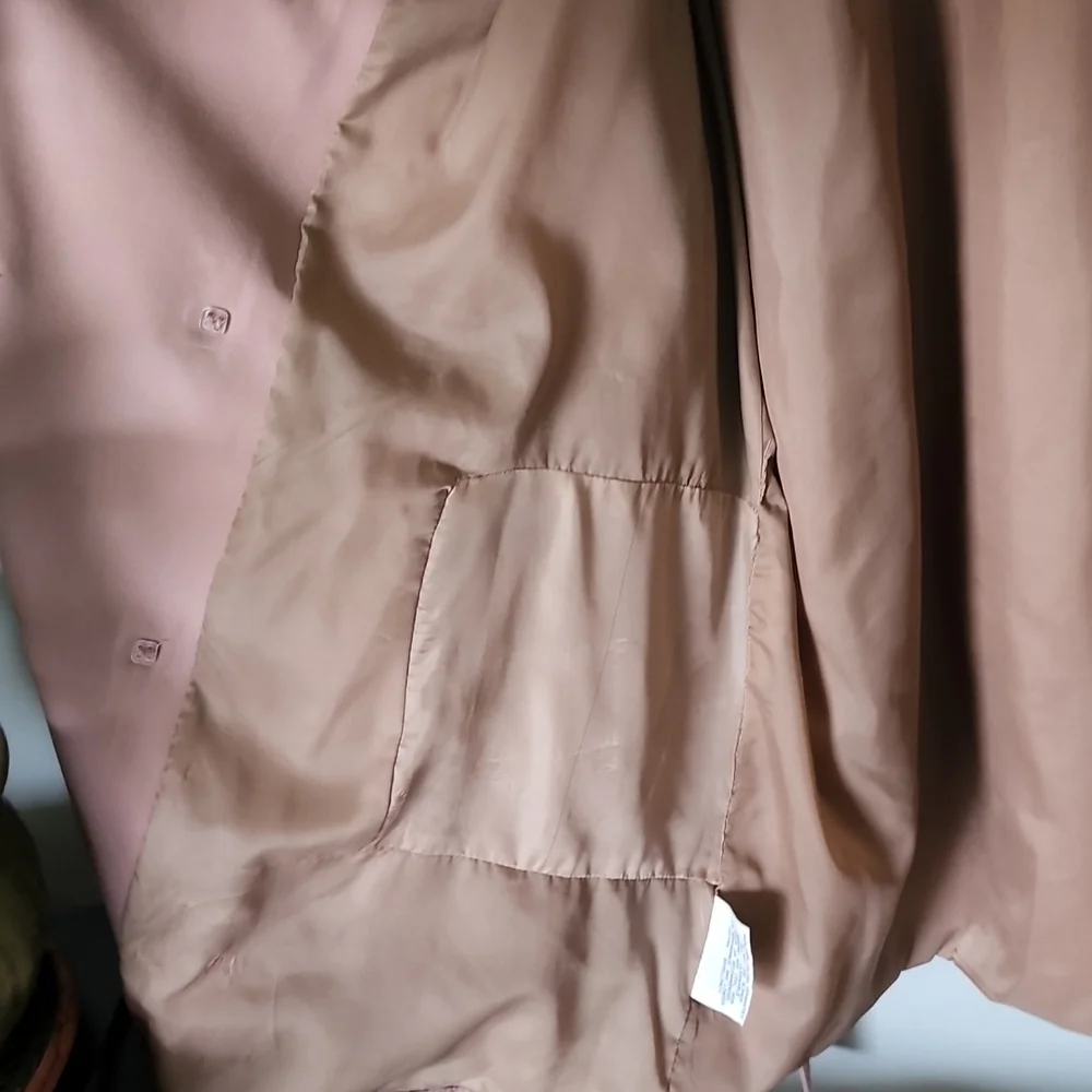 London Fog Vintage short Trench Coat - Picture 15 of 15